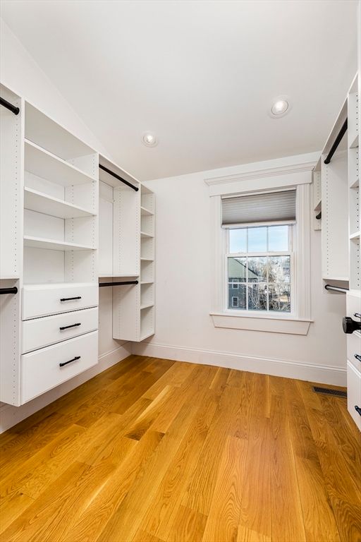 Interior, Recessed Lighting, Walk-in Closets, Wood Texture Flooring