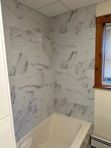 Bathroom, Interior, Marble Walls