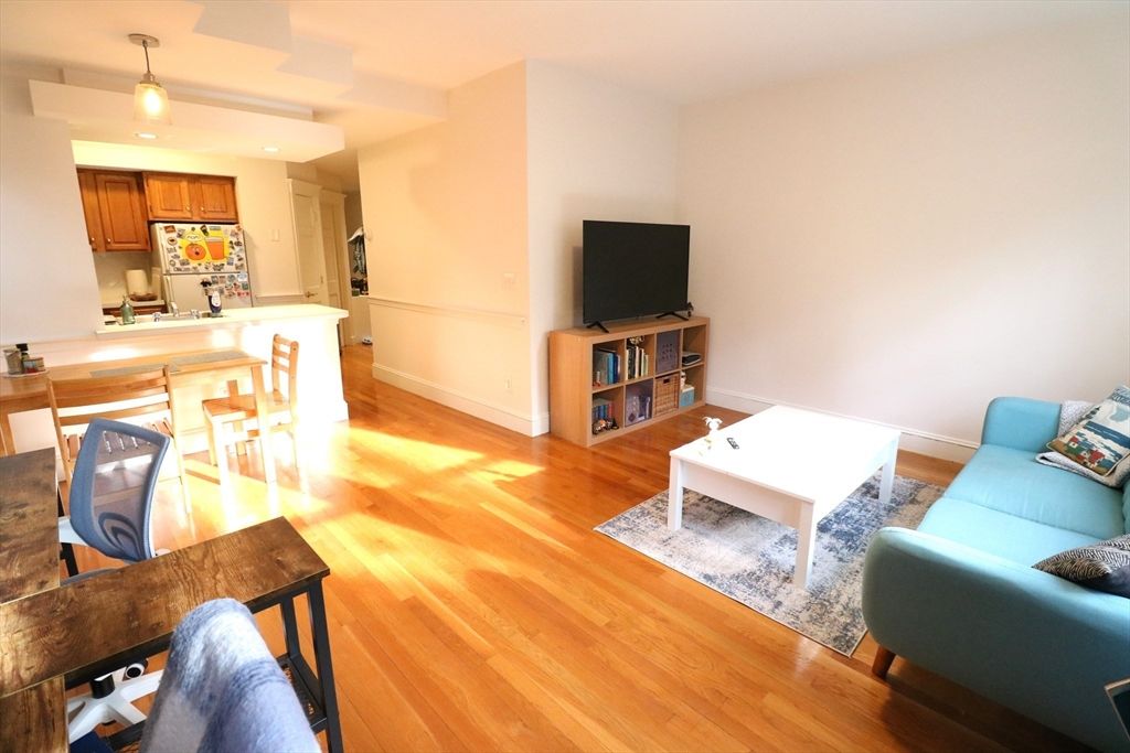 Interior, Kitchen, Living room, Wood Texture Flooring