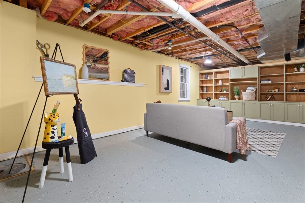 Interior, Wooden Beams