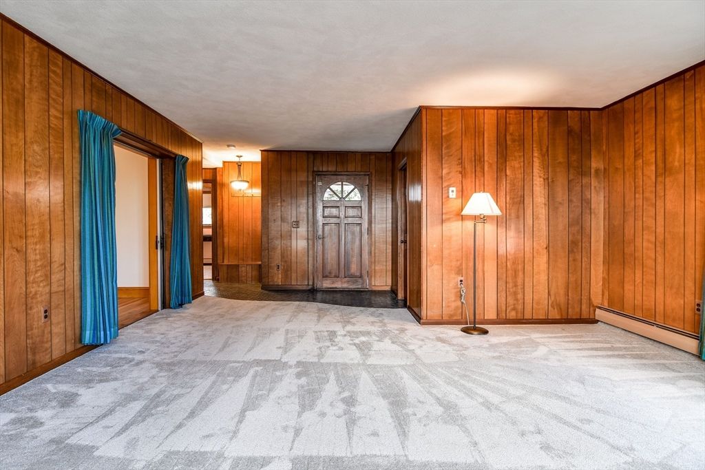 Empty room, Interior, Wooden Walls
