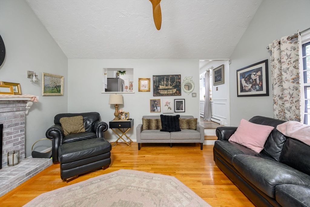 Fireplace, Interior, Living room, Wood Texture Flooring