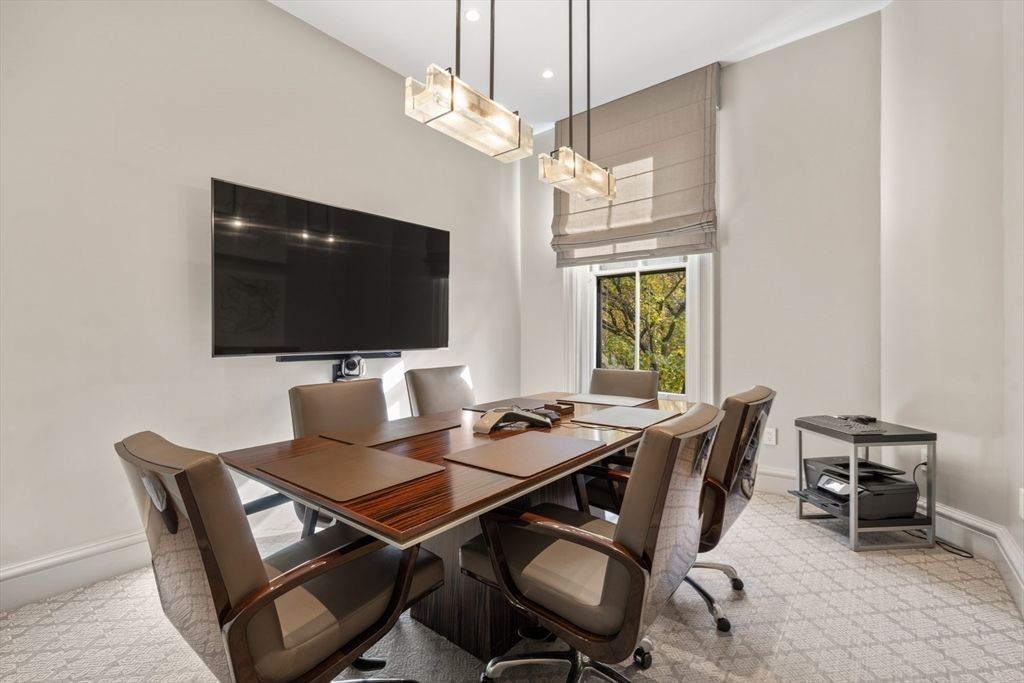 Home Office, Interior, Pendant Lights, Recessed Lighting