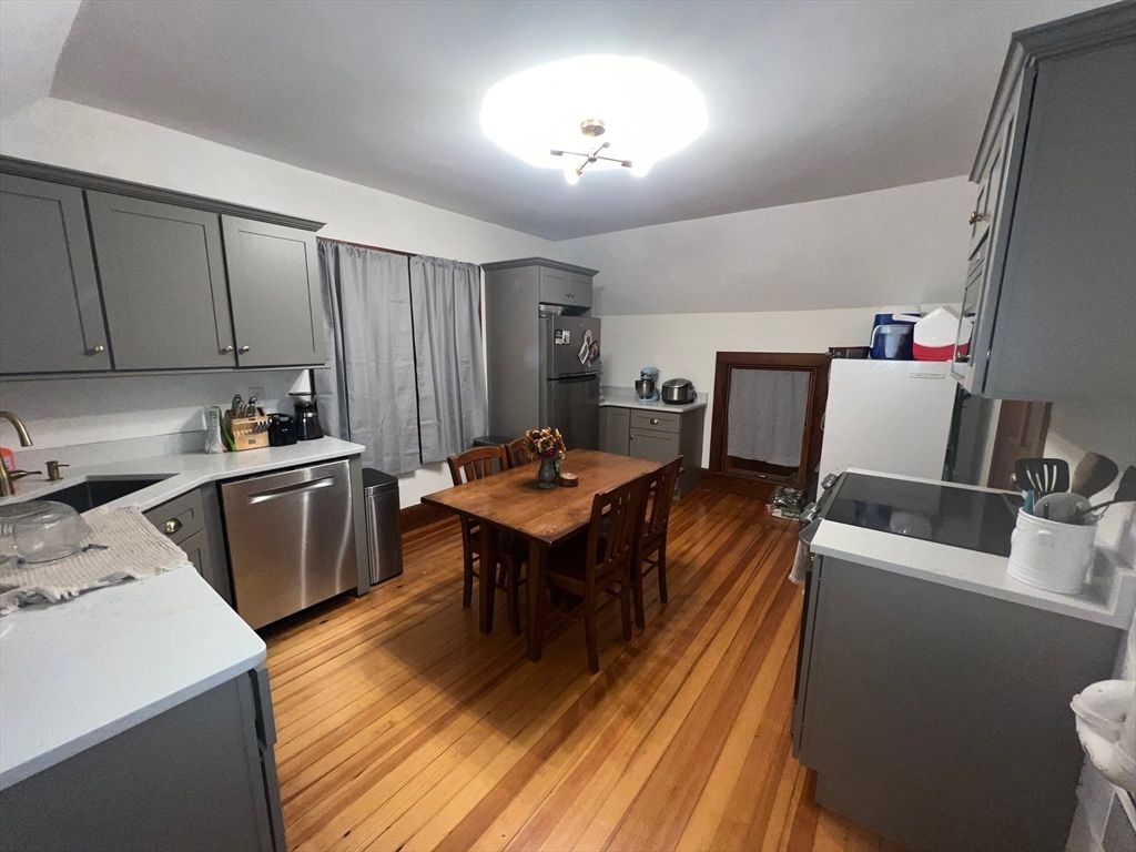 Dining room, Interior, Kitchen, Wood Texture Flooring