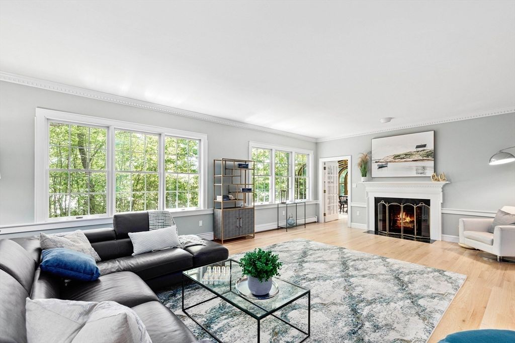 Fireplace, Interior, Living room, Wood Texture Flooring