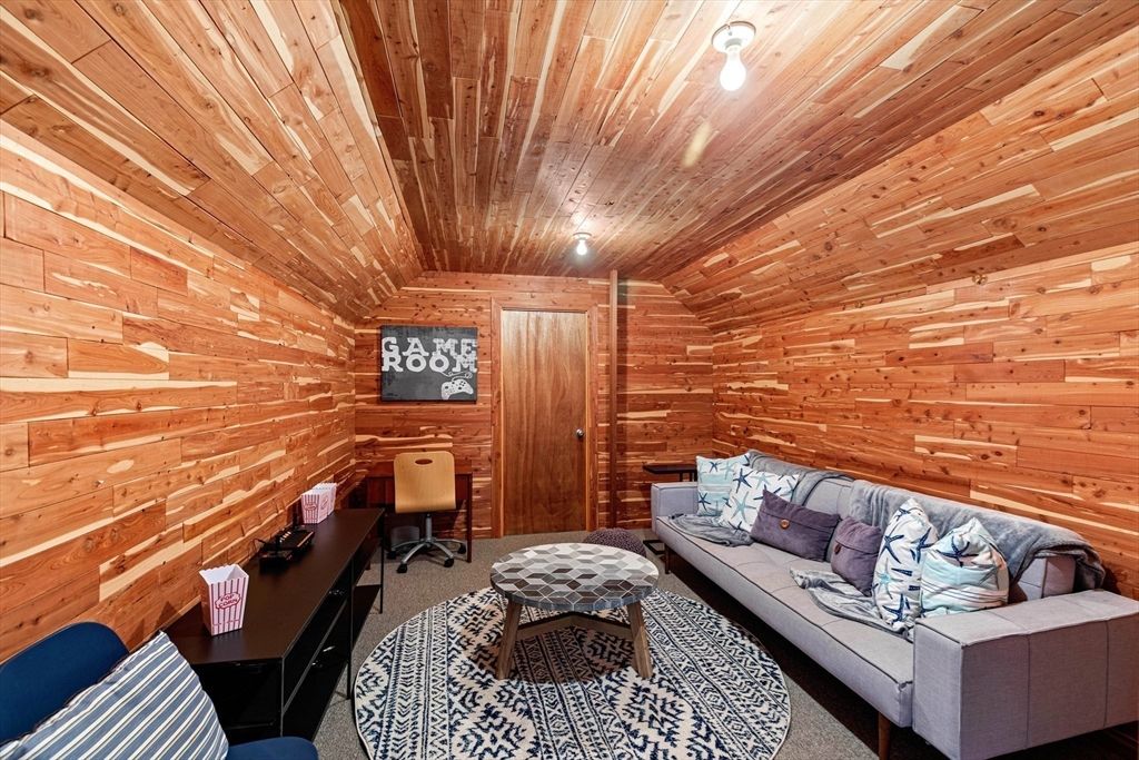 Interior, Living room, Wooden Ceilings, Wooden Walls