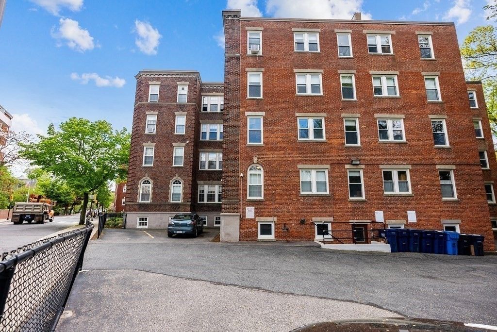 Exterior, Facade, Brick Facade, Condo Building