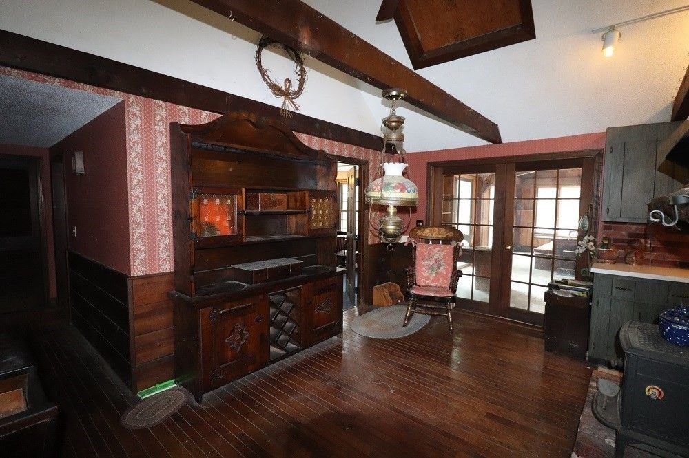 Interior, Wooden Beams, Wood Texture Flooring