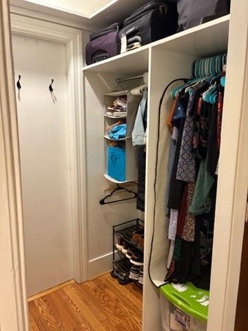 Interior, Walk-in Closets, Wood Texture Flooring