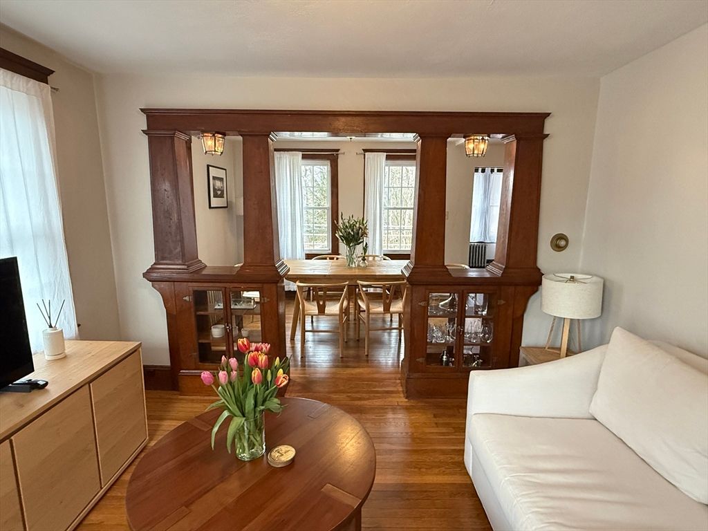 Dining room, Interior, Wood Texture Flooring