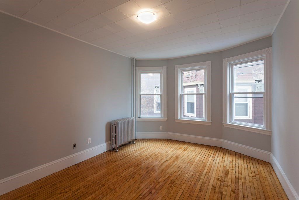 Empty room, Interior, Wood Texture Flooring