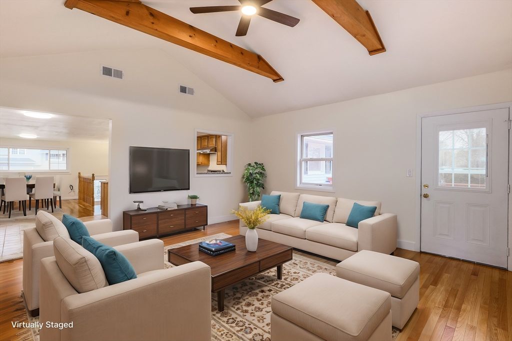 Dining room, Interior, Living room, Wooden Beams, Wood Texture Flooring