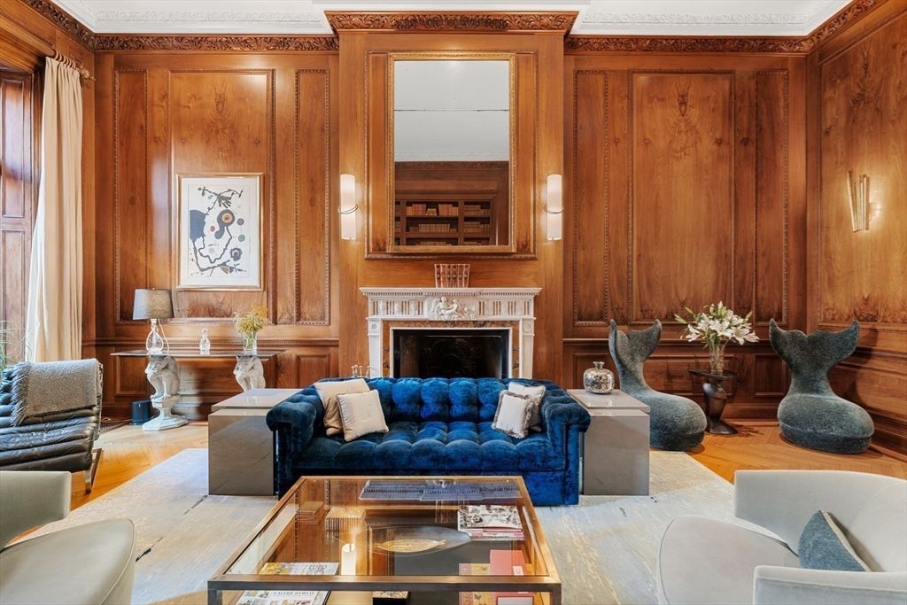 Fireplace, Interior, Living room, Wood Texture Flooring, Wooden Walls