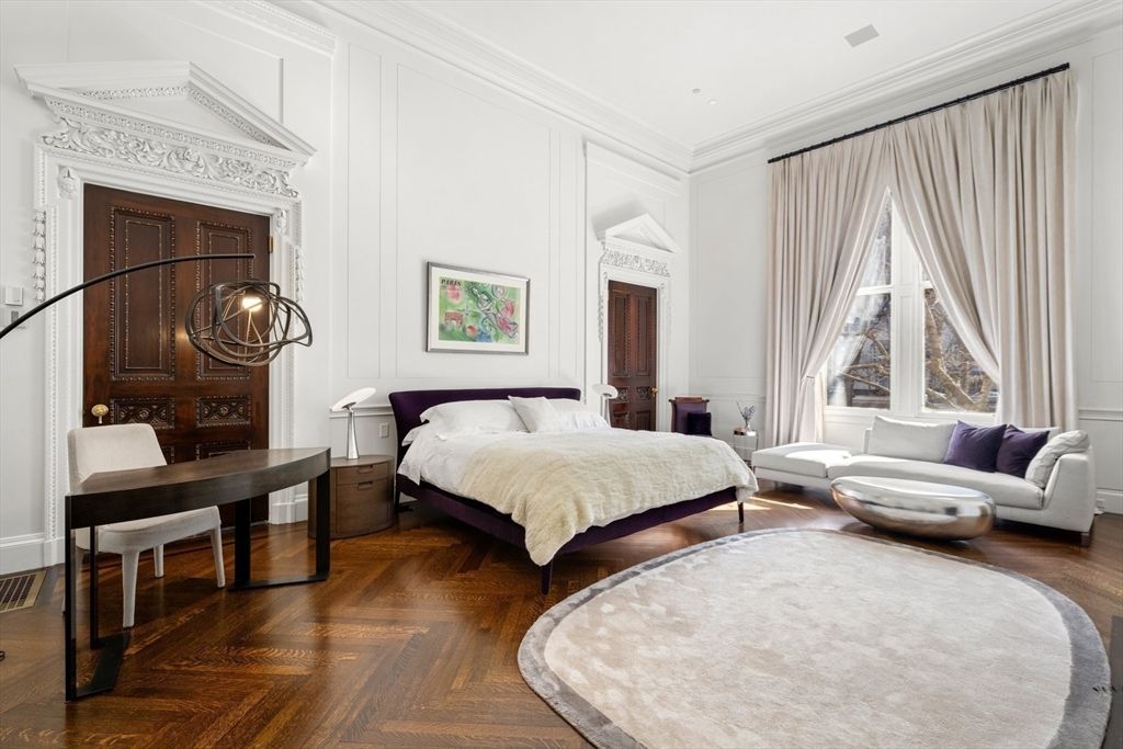 Bedroom, Home Office, Interior, Wood Texture Flooring