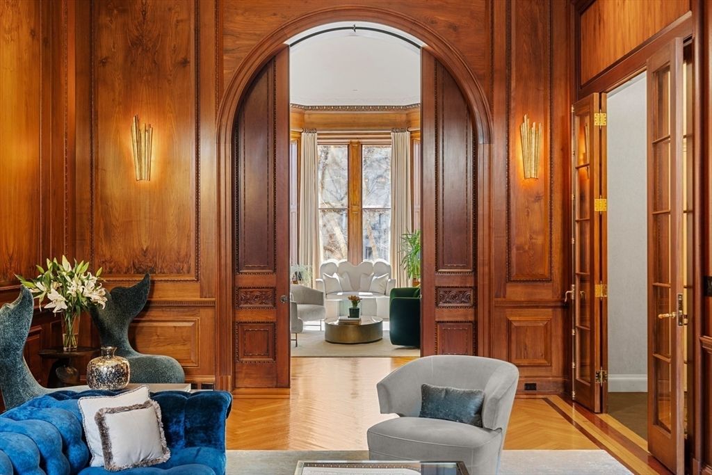 Interior, Living room, Wood Texture Flooring, Wooden Walls