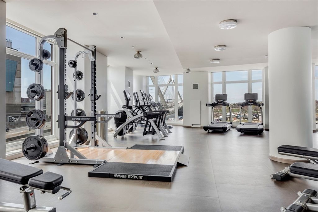Fitness Equipment, Gym, Interior