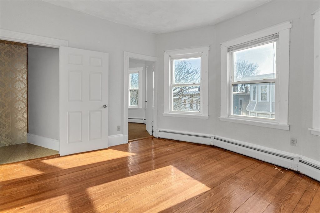 Empty room, Interior, Wood Texture Flooring