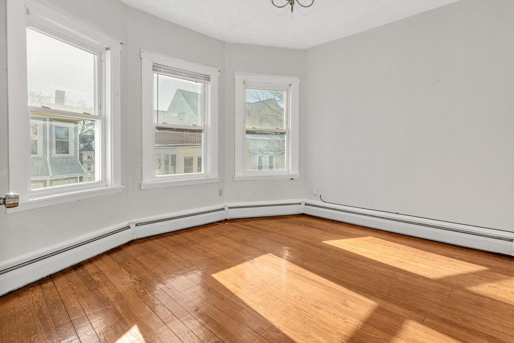 Empty room, Interior, Wood Texture Flooring