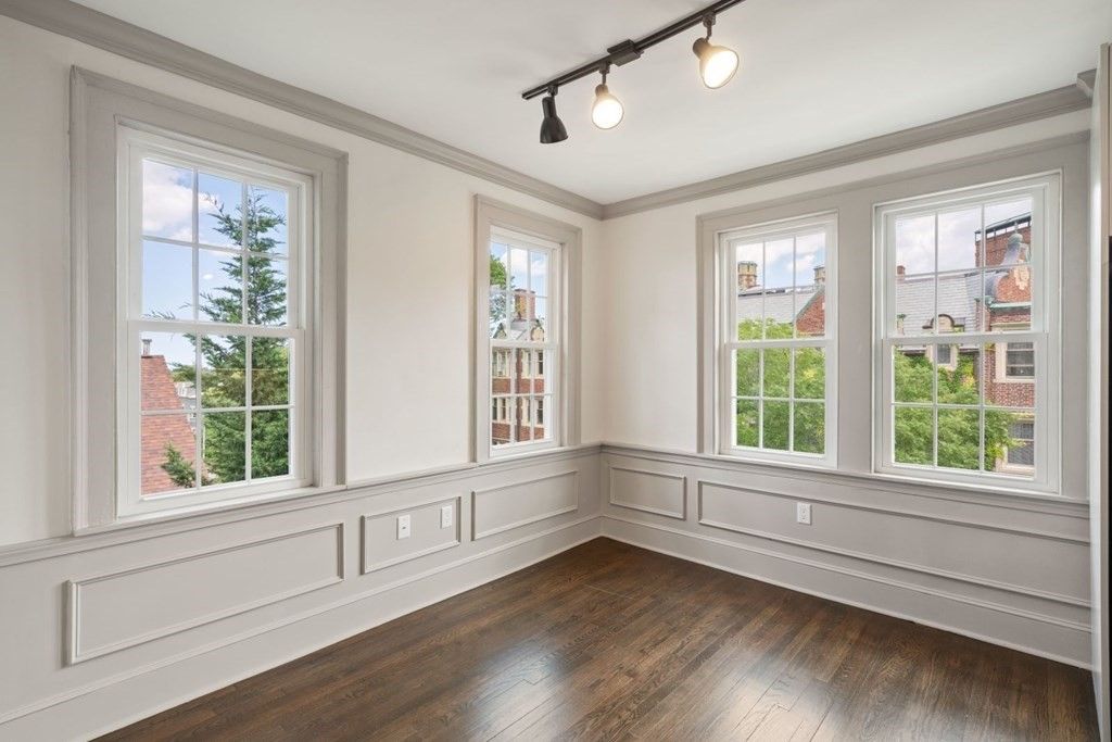 Empty room, Interior, Wood Texture Flooring