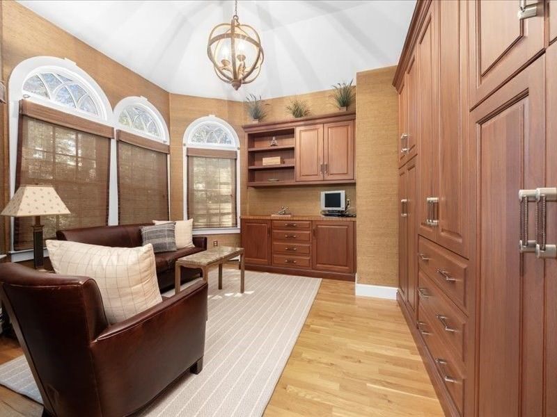 Interior, Pendant Lights, Wood Texture Flooring