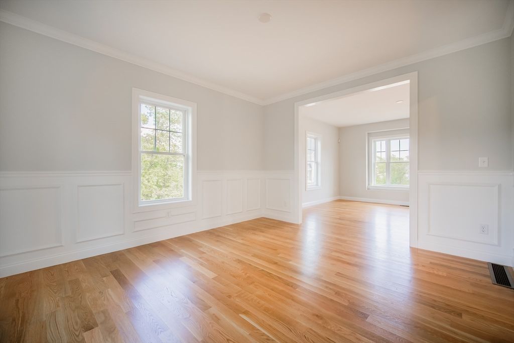 Empty room, Interior, Wood Texture Flooring
