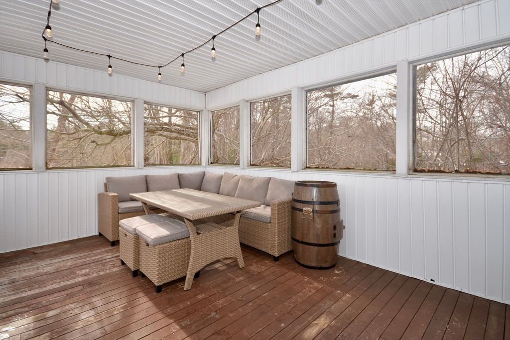 Interior, Sun Room, Wood Texture Flooring