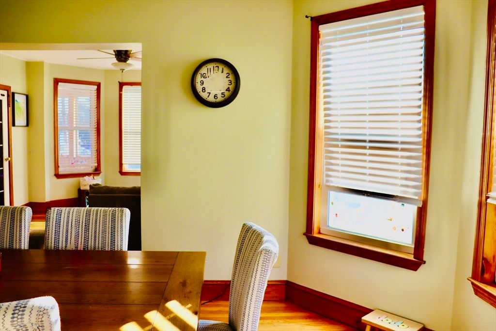 Dining room, Interior, Wood Texture Flooring