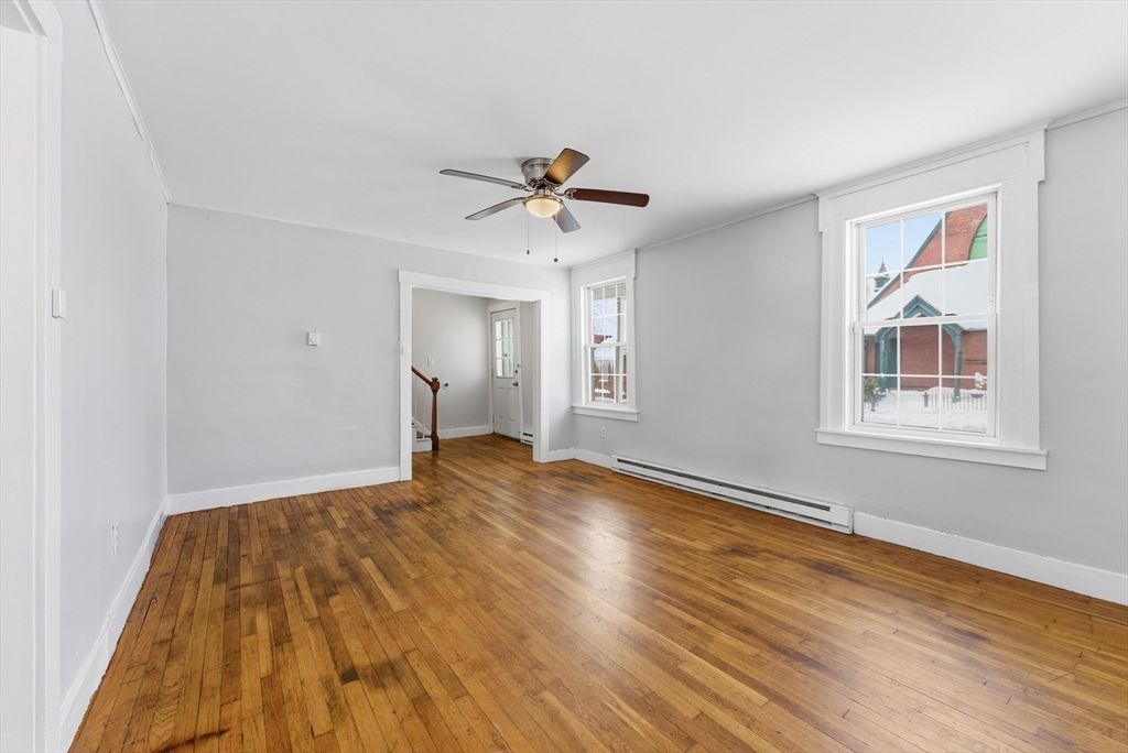 Empty room, Interior, Wood Texture Flooring