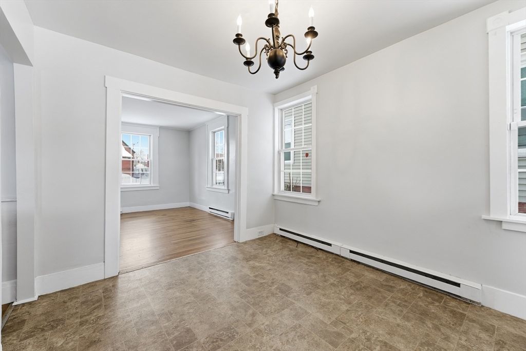 Chandelier, Empty room, Interior, Wood Texture Flooring