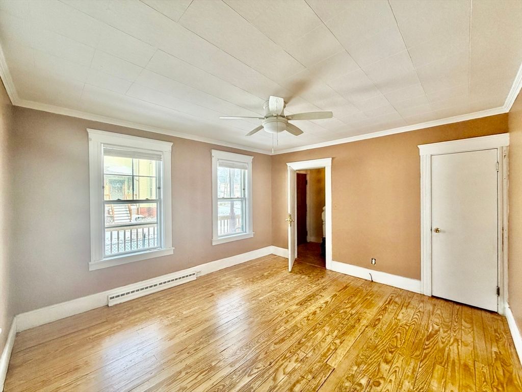 Empty room, Interior, Wood Texture Flooring