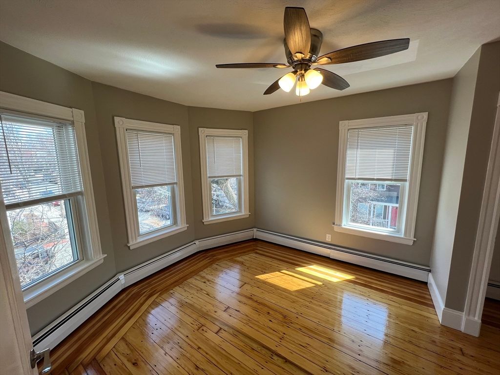 Empty room, Interior, Wood Texture Flooring