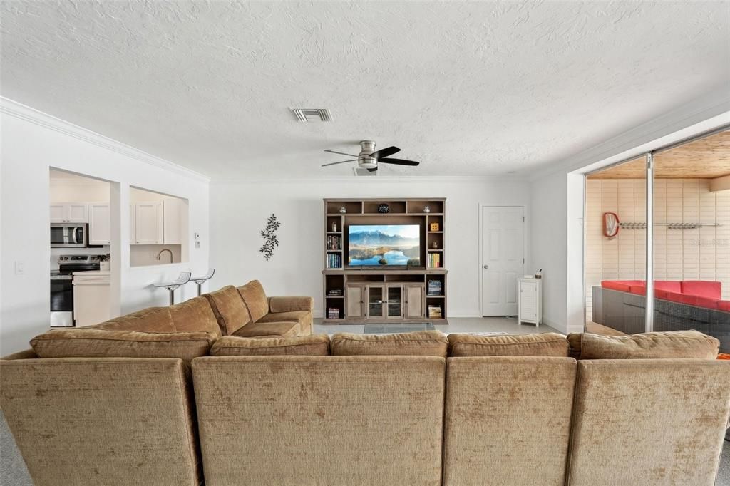 Interior, Kitchen, Living room