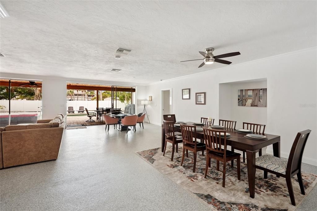 Dining room, Interior, Living room