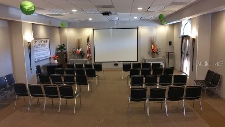 Interior, Projection Screen, Recessed Lighting, Theatre Room