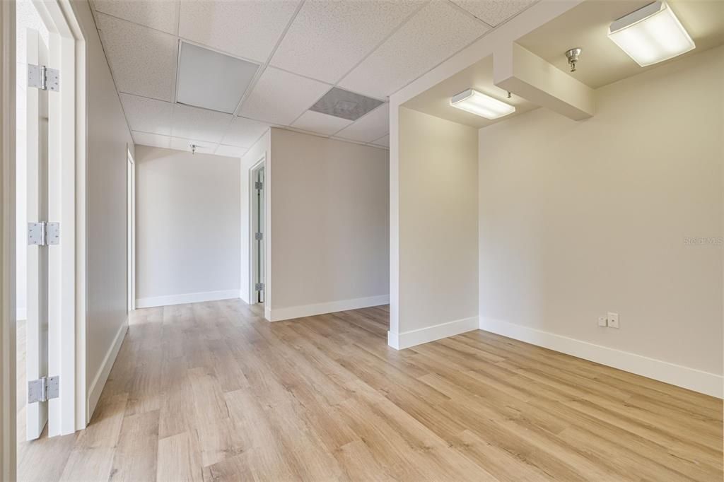 Empty room, Interior, Wood Texture Flooring