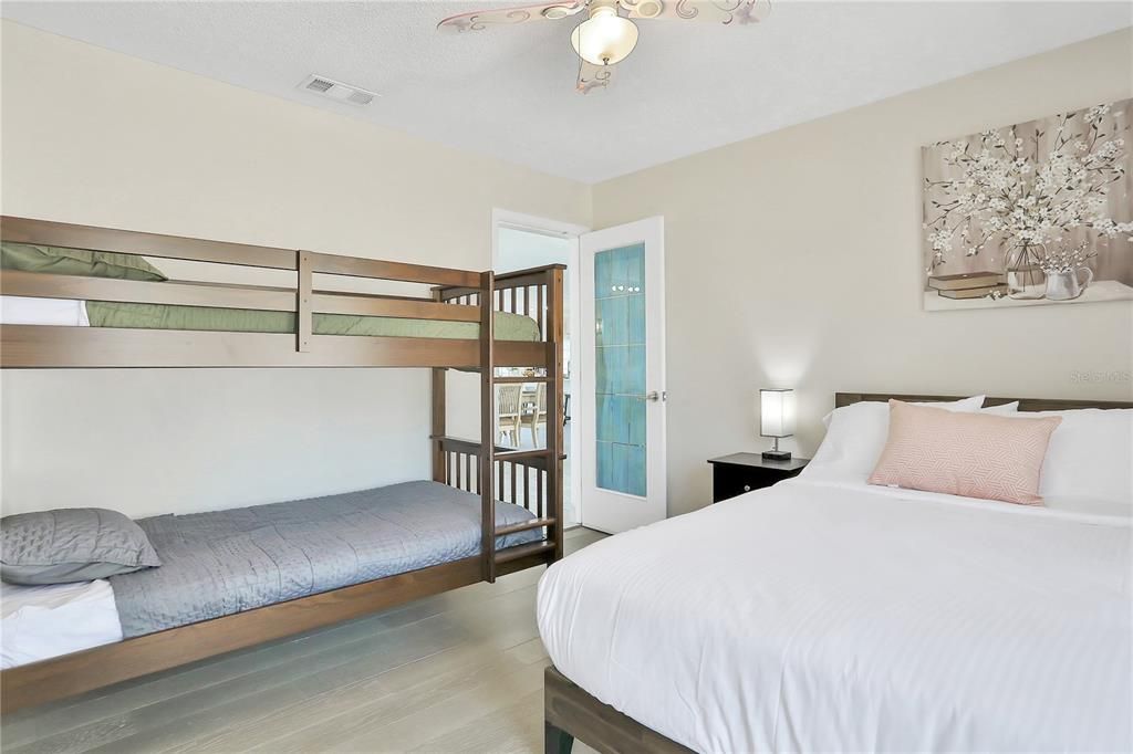 Interior, Bedroom, Wood Texture Flooring