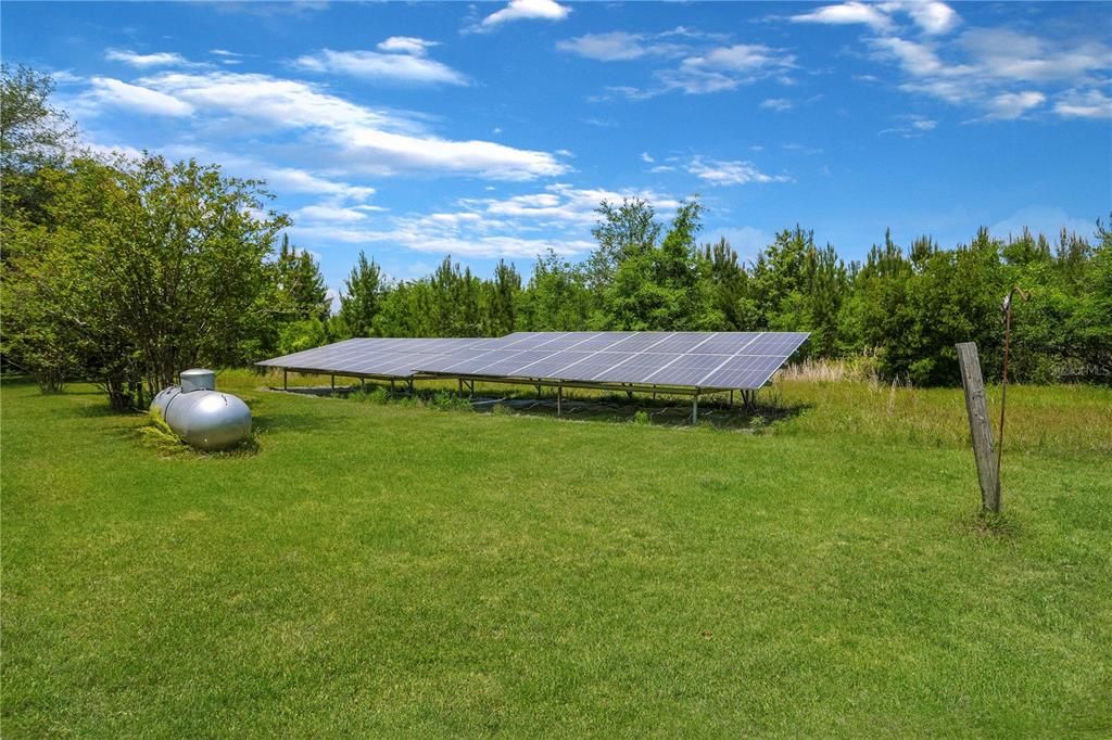 Backyard, Exterior, Solar Panels