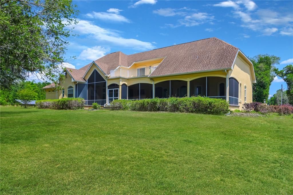 Backyard, Exterior, Facade, French Provincial