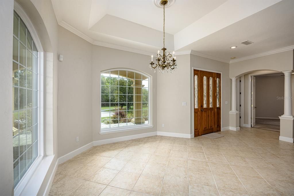 Chandelier, Interior, Recessed Lighting