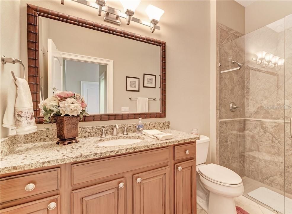 Bathroom, Dual Sink Vanities, Glass Shower, Interior