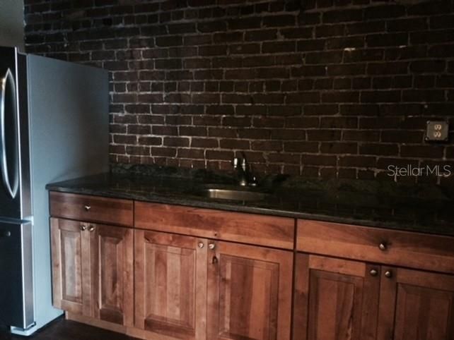 Interior, Kitchen, Stone Walls
