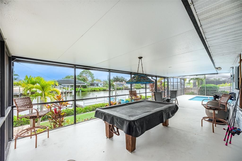 Billiard Table, Game Room, Interior, Pool, Sun Room, Water