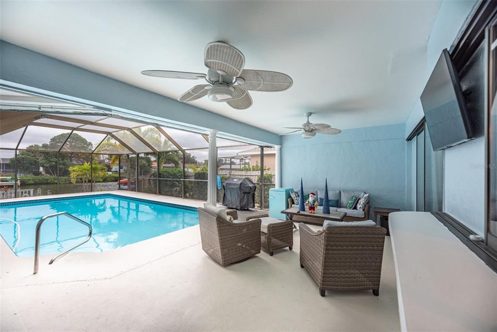 Glass Ceilings, Interior, Pool, Sun Room