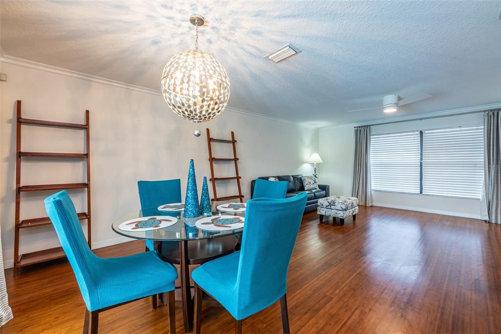 Dining room, Interior, Wood Texture Flooring