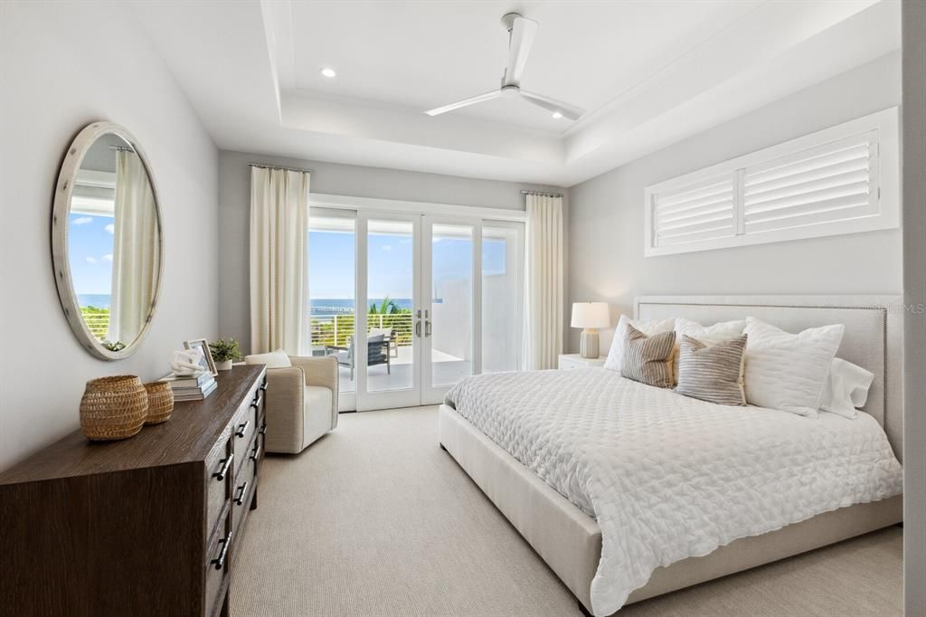Bedroom, Interior, Recessed Lighting, Water