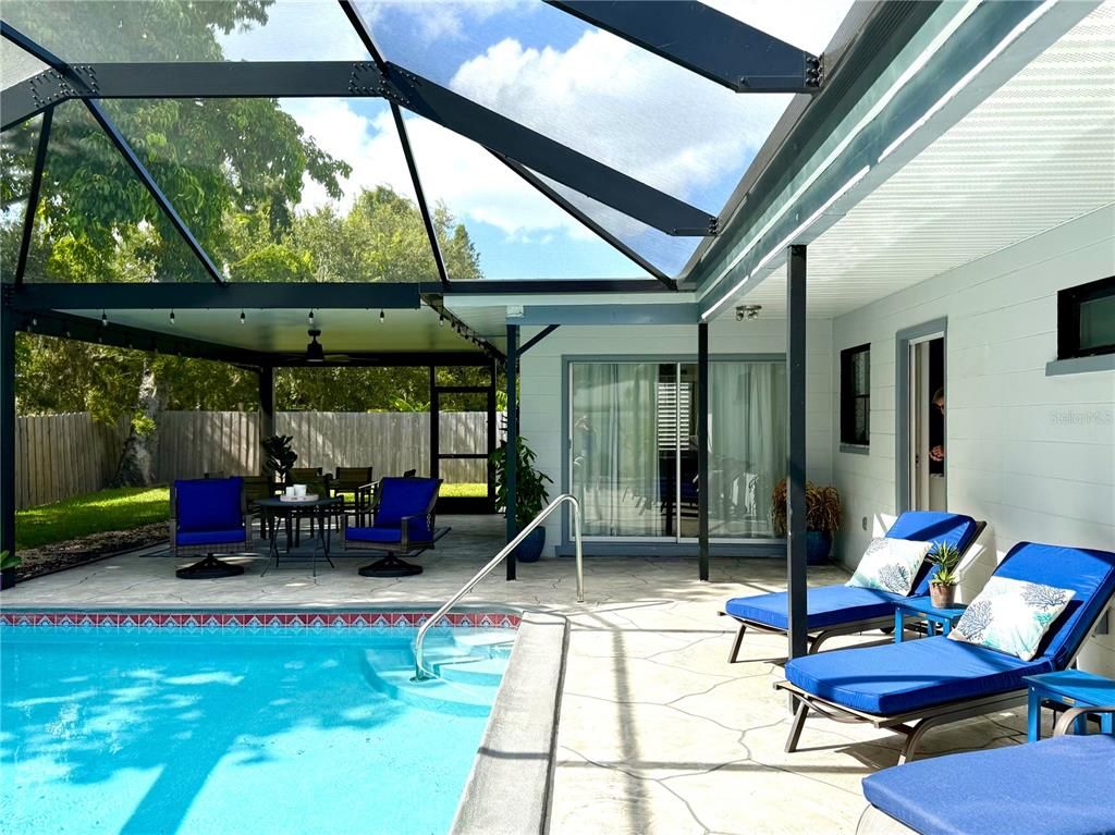 Glass Ceilings, Interior, Pool, Sun Room