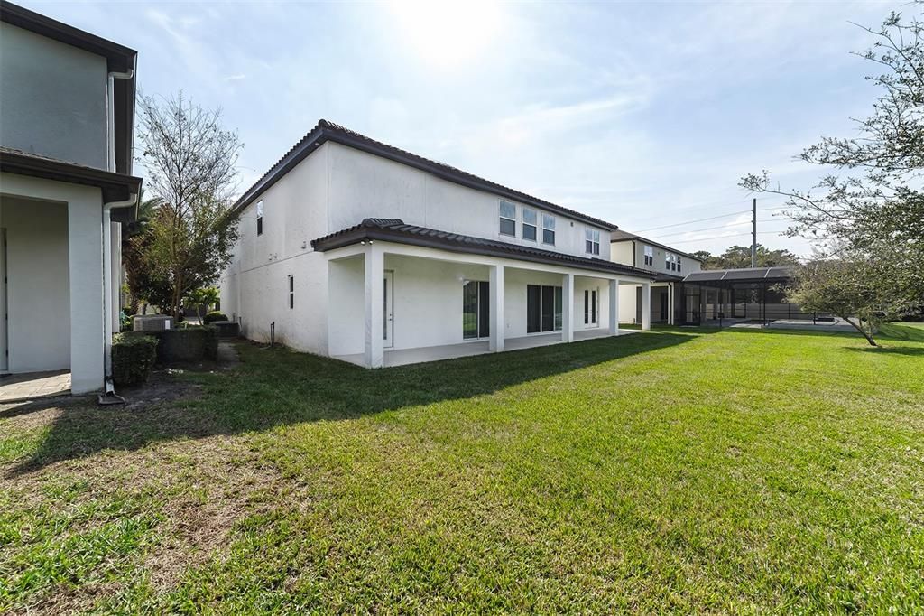 Backyard, Exterior