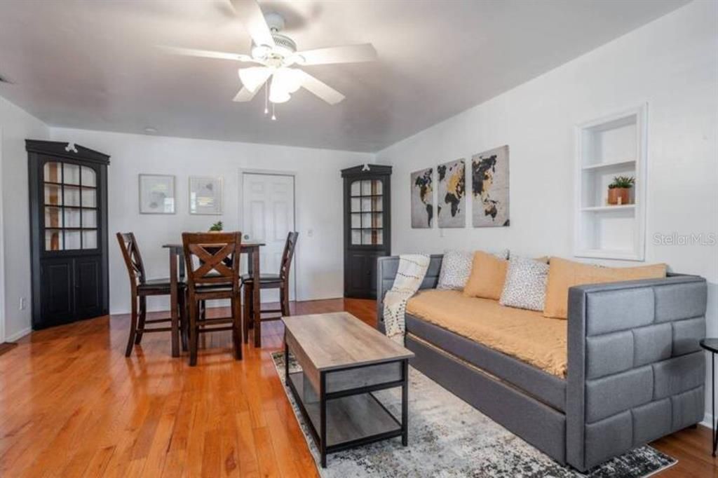 Dining room, Interior, Living room, Wood Texture Flooring