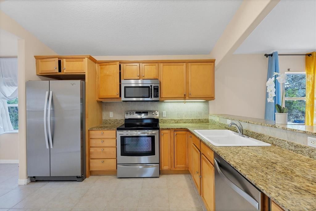 Interior, Kitchen, Stainless Steel Appliances