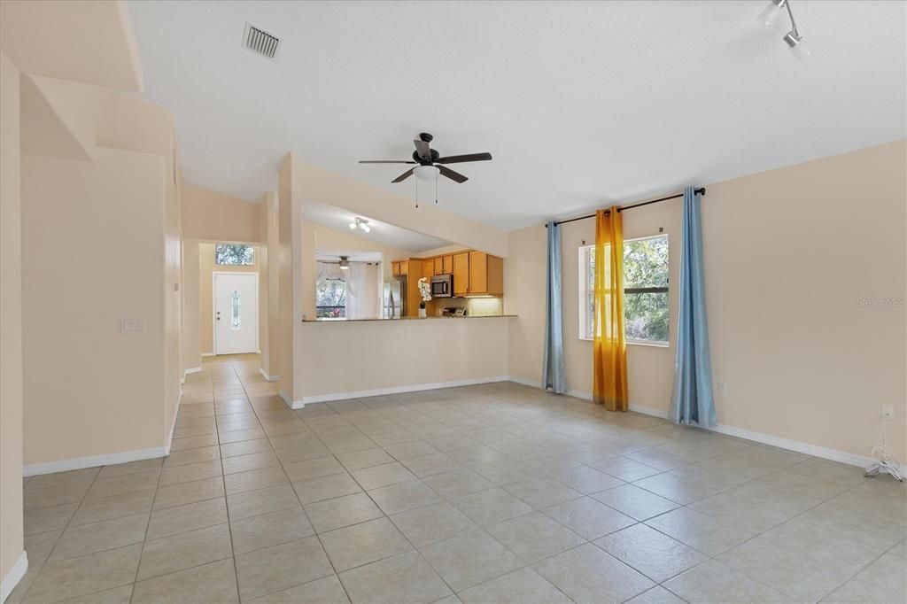 Empty room, Interior, Kitchen